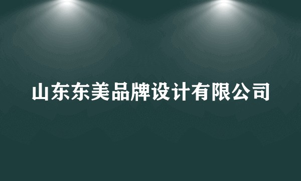 山东东美品牌设计有限公司