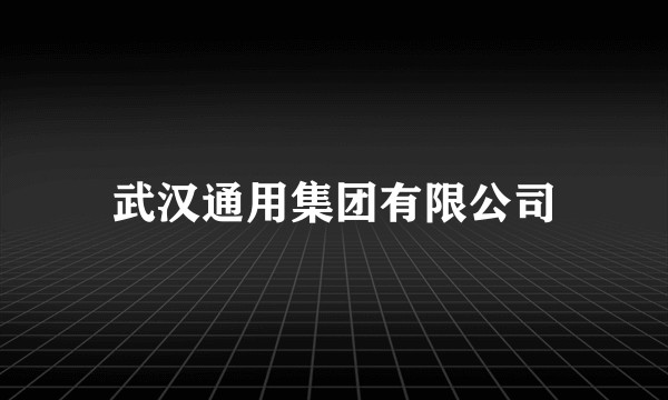 武汉通用集团有限公司