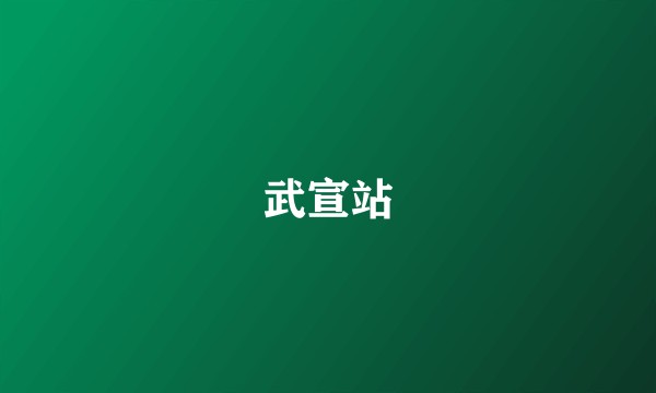 武宣站