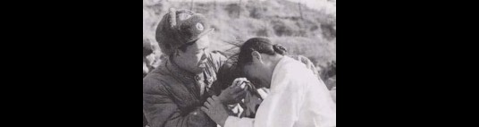 依依惜别的深情