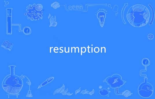 resumption