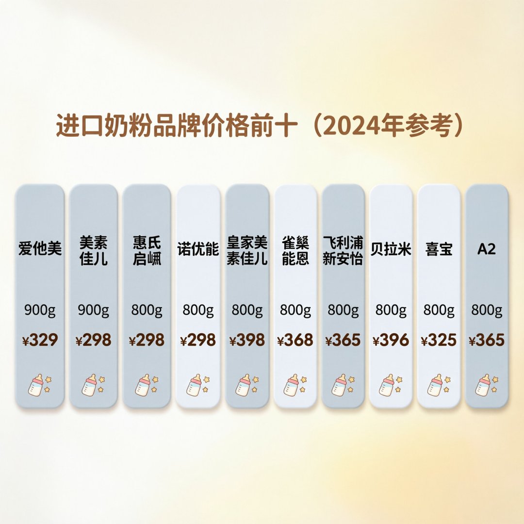 进口奶粉价格排行榜10强