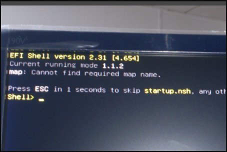电脑开机显示： Press any key to boot from boot device