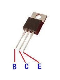 功率d880三极管的ebc脚