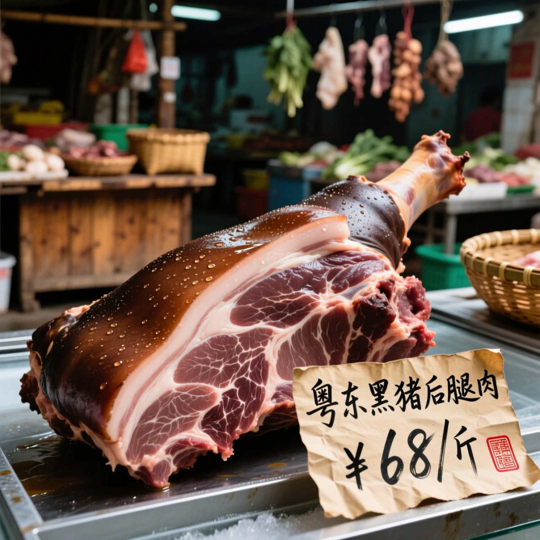 广东黑猪肉多少钱一斤