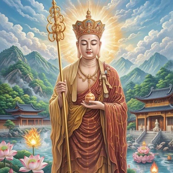 地藏菩萨生日,出家日,成道日