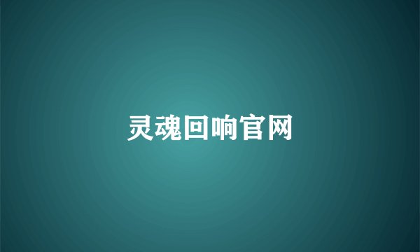 灵魂回响官网