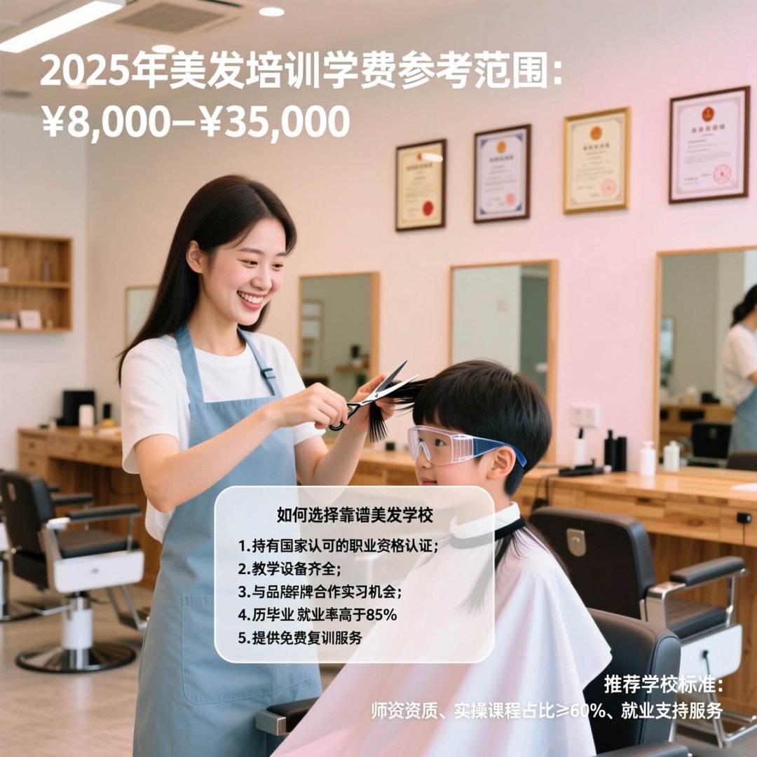 专业美发培训学校的学费一般是什么？如何找可靠的学校呢？