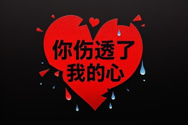 你伤透了我的心英文