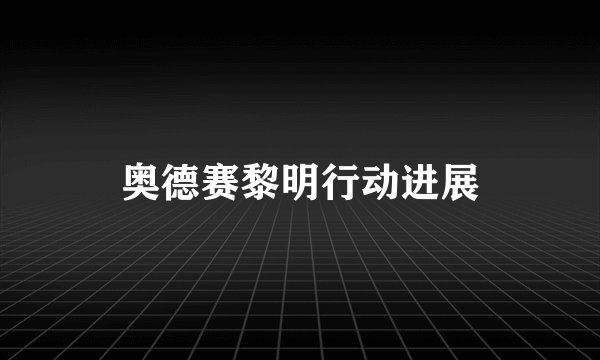 奥德赛黎明行动进展
