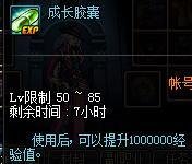 DNF满级后经验胶囊无法交易的问题