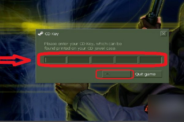 CS1.6中CD key 是什么
