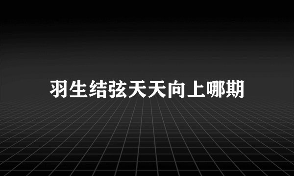 羽生结弦天天向上哪期