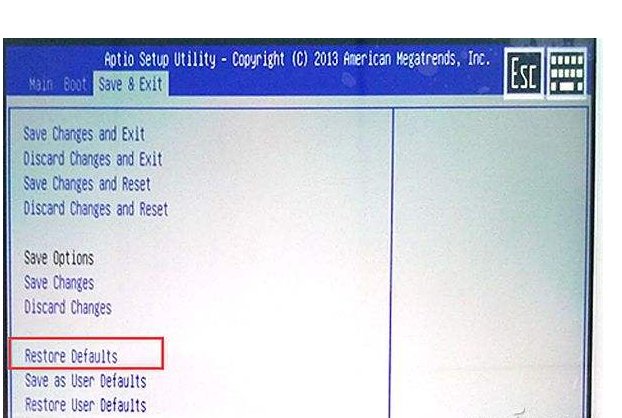 restore defaults的中文翻译是什么？