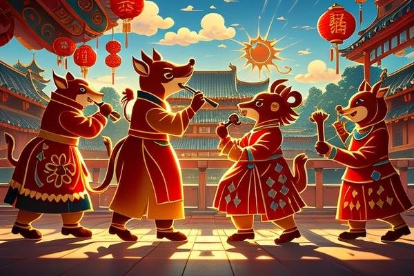 载歌载舞的生肖