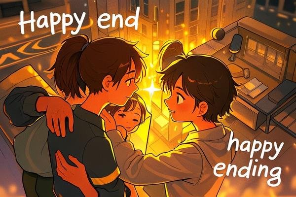 happy end和happy ending的区别