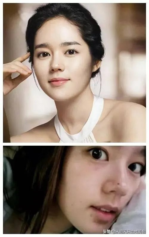韩国女星素颜差别大吗?