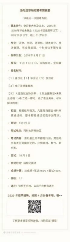 中国烟草招聘2020官网