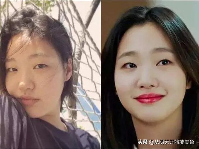 韩国女星素颜差别大吗?