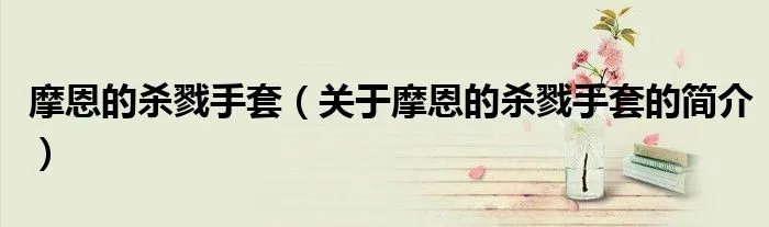 摩恩的杀戮手套（关于摩恩的杀戮手套的简介）