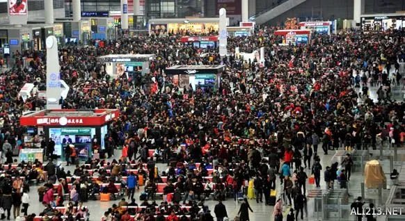 来不及了快上车!盘点春运期间全国十大最拥挤火车站
