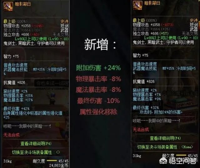 现在DNF鬼泣带什么武器好？