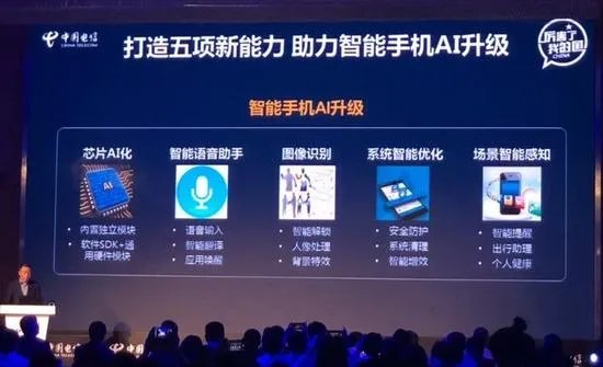 中国电信白皮书发布 50款AI手机即将推出