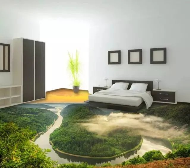 这才叫3D地板,你家的只能叫地面!