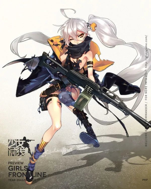 《少女前线》五星机枪PKP属性资料介绍