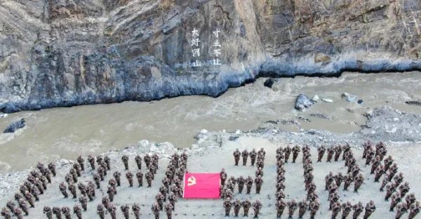 东风快递发摩尔斯码为党送祝福,这组摩尔斯码翻译出来是什么?