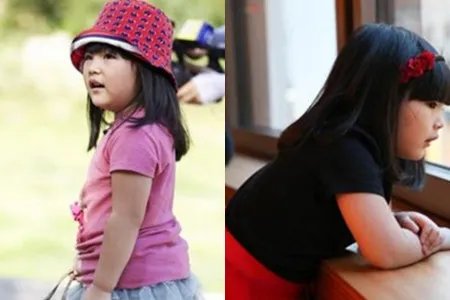 王诗龄海报被选中 小小年纪非常了不起