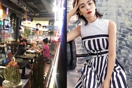 网友餐厅偶遇刘涛 真人又瘦又美