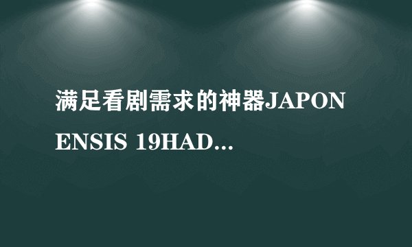 满足看剧需求的神器JAPONENSIS 19HAD：理想观影选择