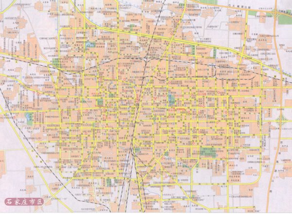 石家庄公交地图