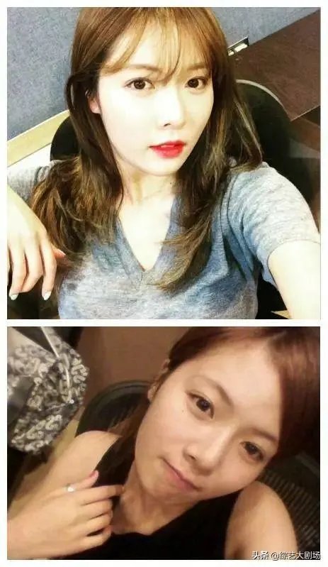 韩国女星素颜差别大吗?