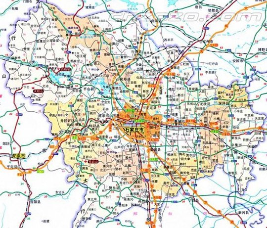 石家庄公交地图