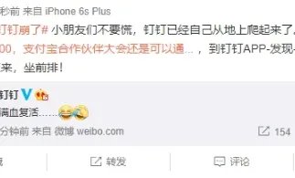 钉钉系统崩了上热搜,是什么原因导致的?