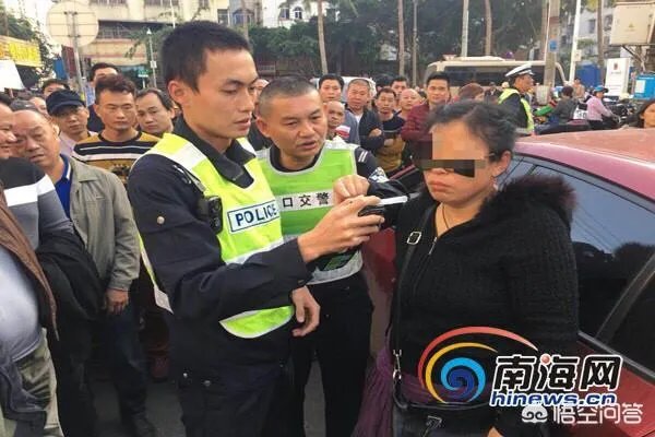 海口一女司机醉驾拒检,我是北大的不是吓大的,你怎么看?