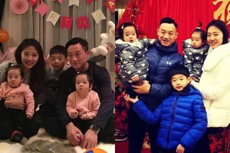 杨威双胞胎女庆生 两娃长得跟爸爸太像啦!