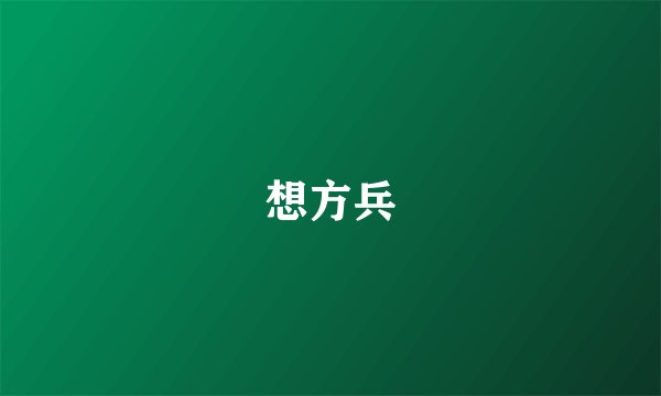 想方兵