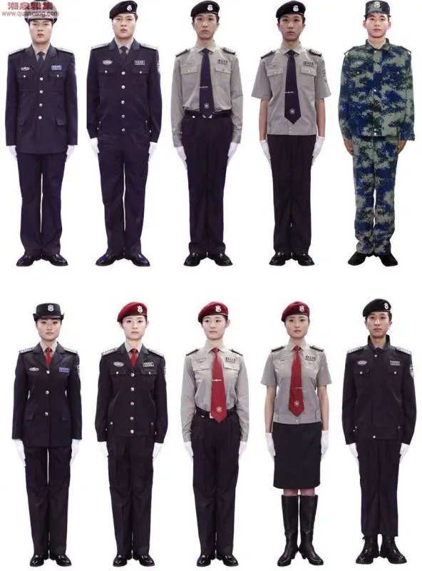 2011式保安员服装的制服介绍