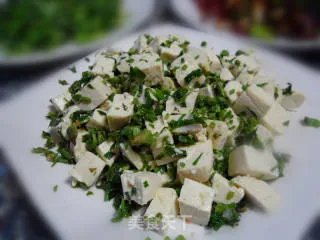 香椿拌豆腐
