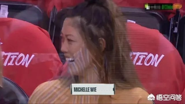 火箭VS勇士G3，为什么高尔夫球小魔女魏圣美会到火箭主场加油助威？