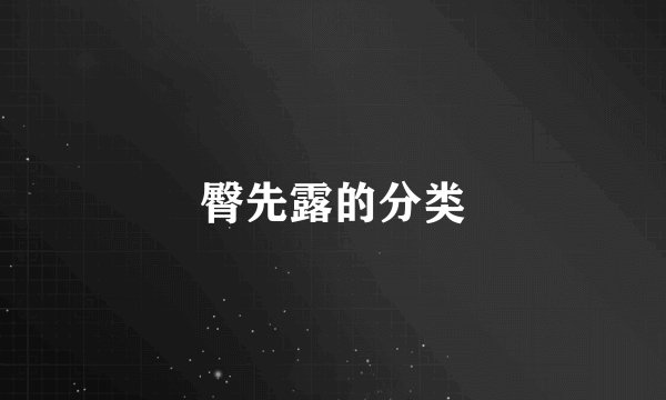 臀先露的分类
