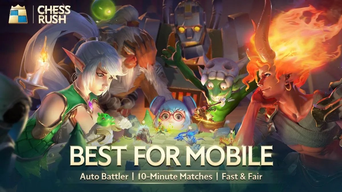 腾讯自研自走棋手游 《Chess Rush》7月4日海外上线