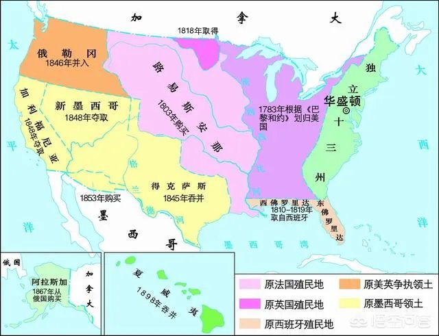 阿拉斯加在地图上的位置