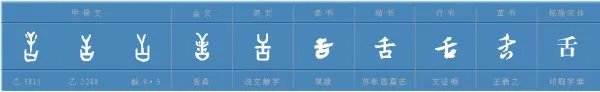 舌组词有哪些