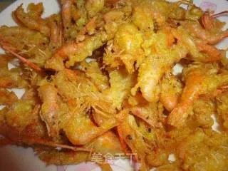 炸河虾
