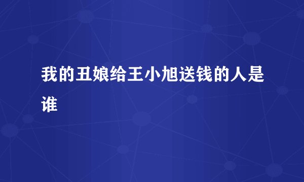 我的丑娘给王小旭送钱的人是谁