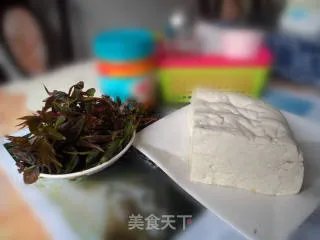 香椿拌豆腐